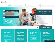 Tablet Screenshot of believetreatmentcenter.com